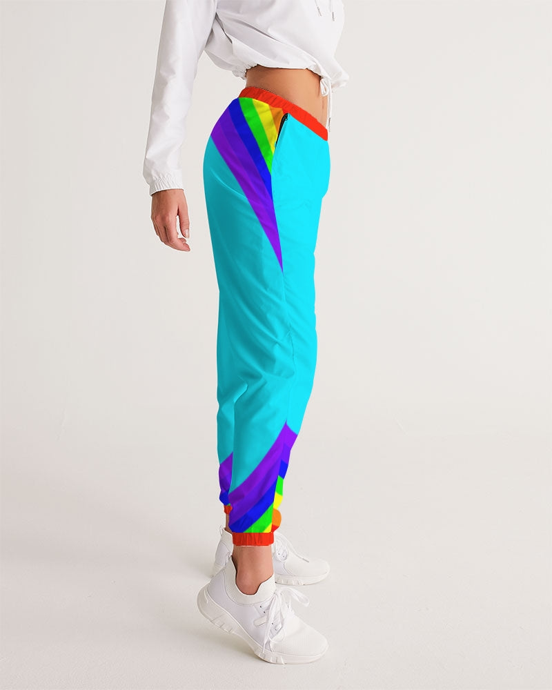 Rainbowbrite Aqua Ladies Track Pants - 0