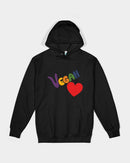 Vegan Heart Ladies Hoodie-5