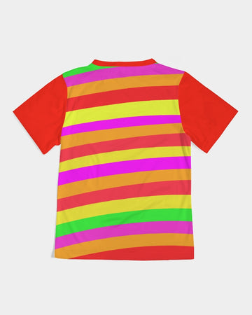 Neon Rainbow Girls Tee - 0