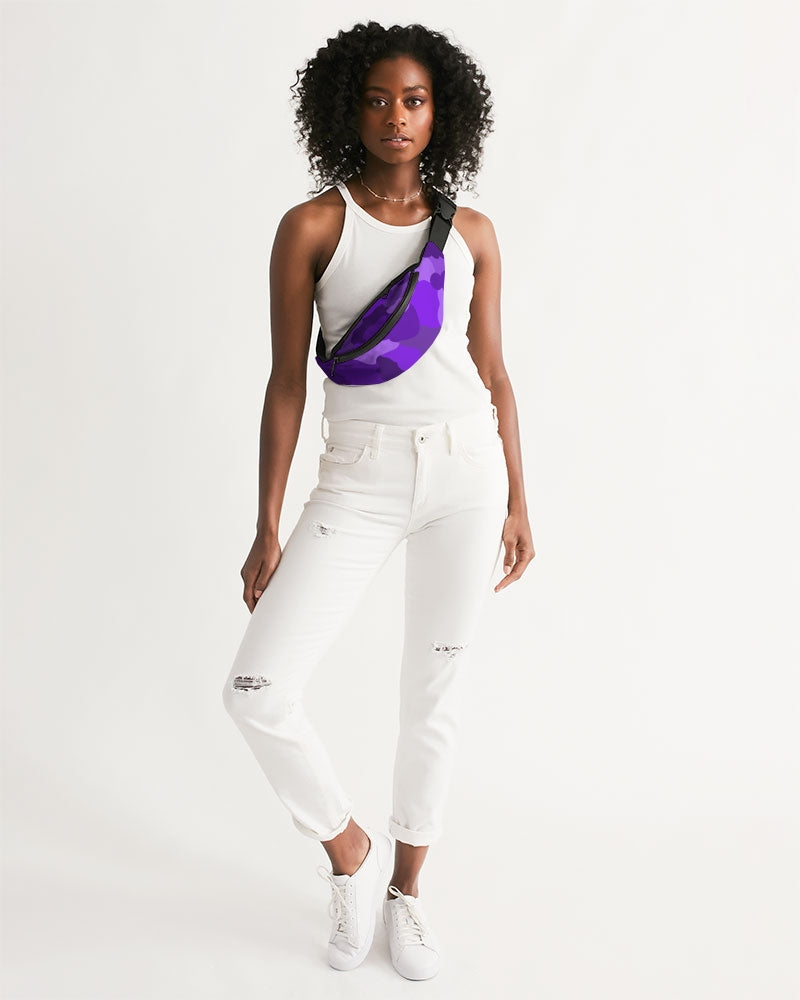 Purple Fusion Crossbody Sling Bag