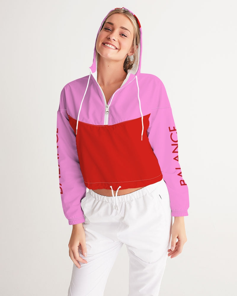 BALANCE Ladies Cropped Windbreaker