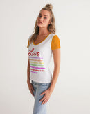 LOVE IS Ladies V-Neck Tee-7