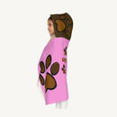 Dog's Best Friend Girls Hooded Towel-1