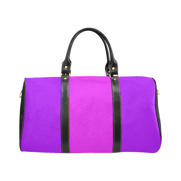 Rose Pansy Small Waterproof Travel Bag