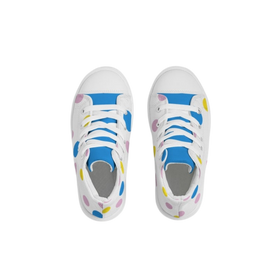Circus Fun Kids Hightop Canvas Shoe - 0