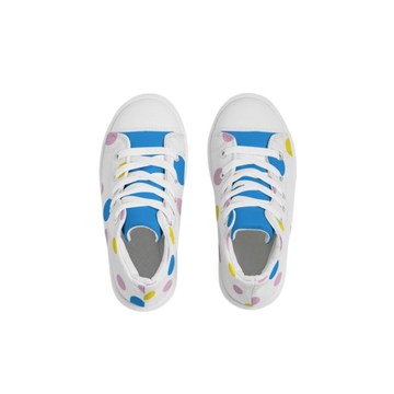 Circus Fun Kids Hightop Canvas Shoe - 0