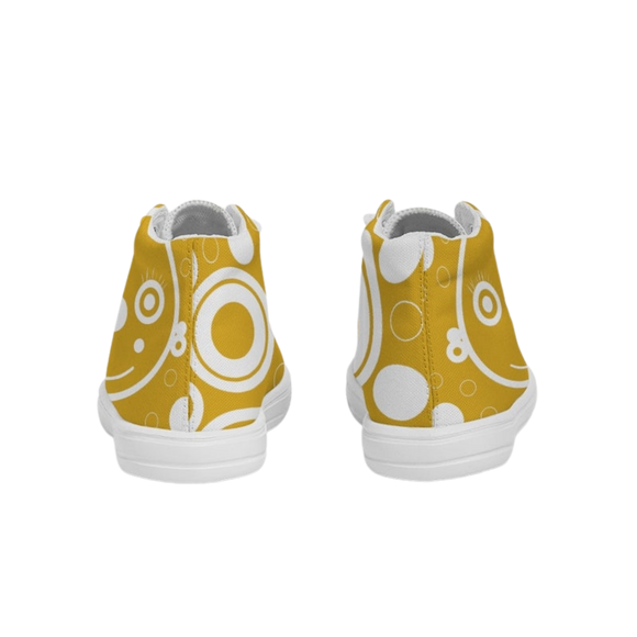 Happy Head Kids High top Canvas Shoe