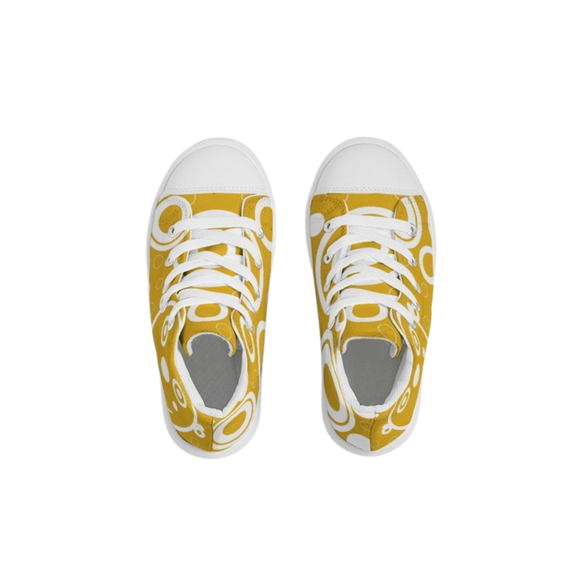 Happy Head Kids High top Canvas Shoe