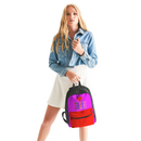 I LOVE ANIMALS Hot Pink Small Canvas Back Pack-4