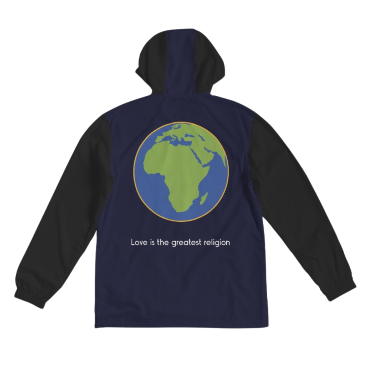 Love Is The Greatest Religion Men's Windbreaker