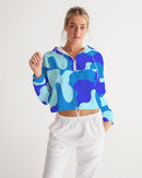 Ocean's Best Ladies Cropped Windbreaker-4