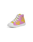 Sunflower Pink Girls High top Canvas Shoe-6