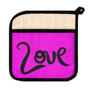 LOVE Pot Holder with Pocket-1