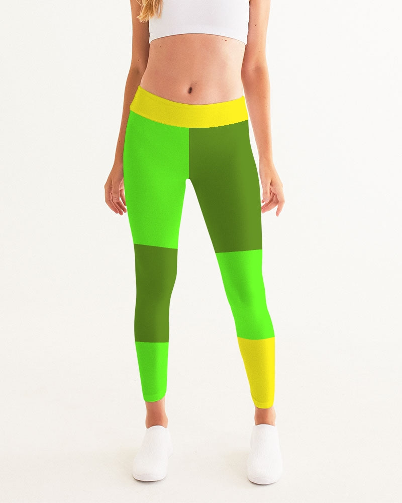 Lemon Lime Ladies Yoga Pants
