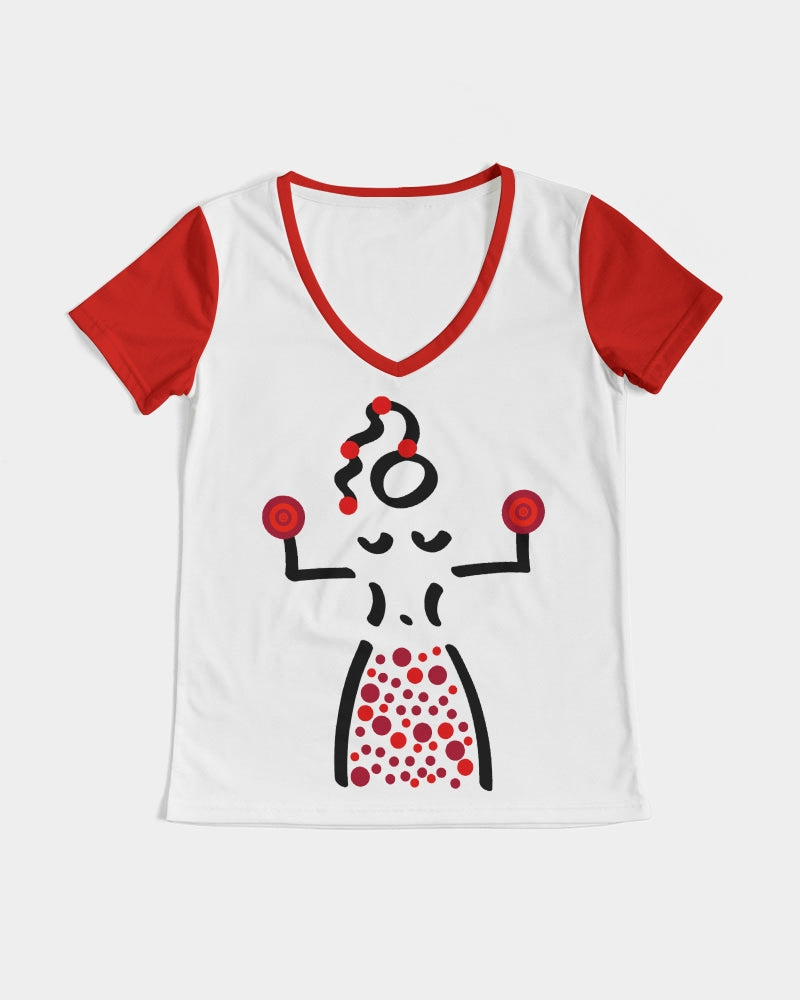 BALANCE Ladies  V-Neck Tee