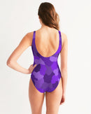 Purple Fusion One-Piece Swimsuit-3