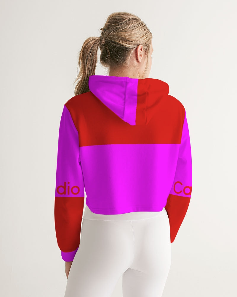 Cardio Hot Ladies Cropped Hoodie - 0