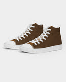 Dark Brown Hightop Men's Shoe-3
