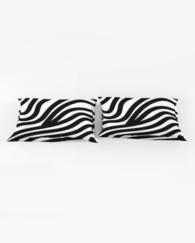 Zebra Print Queen Pillow Case - 0