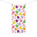 Sweet Tart Hearts Premium Towel-2