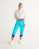 Rainbowbrite Aqua Ladies Track Pants-6