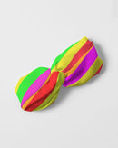 Neon Rainbow Twist Knot Headband Set-3