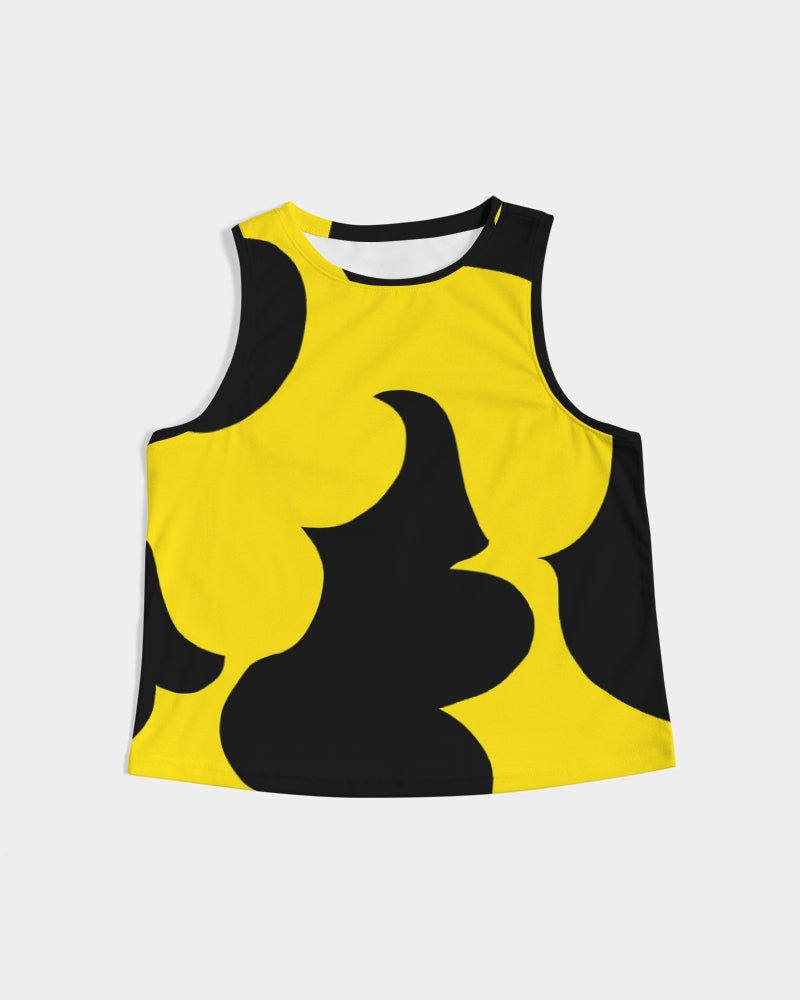 Bumble Bee Ladies Cropped Tank