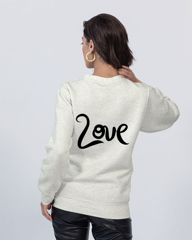 JUST LOVE Ladies Premium Crewneck Sweatshirt