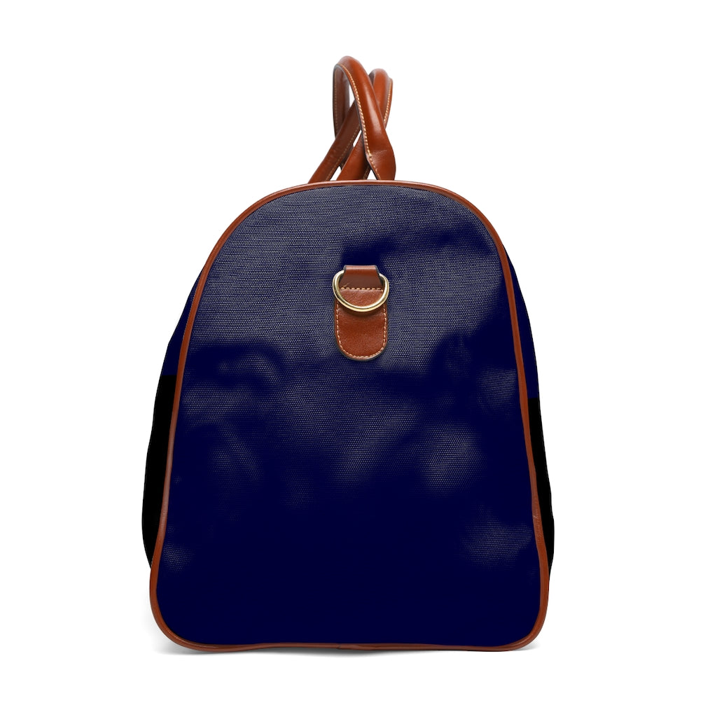 Waterproof Cavalier Black and Blue Travel Bag