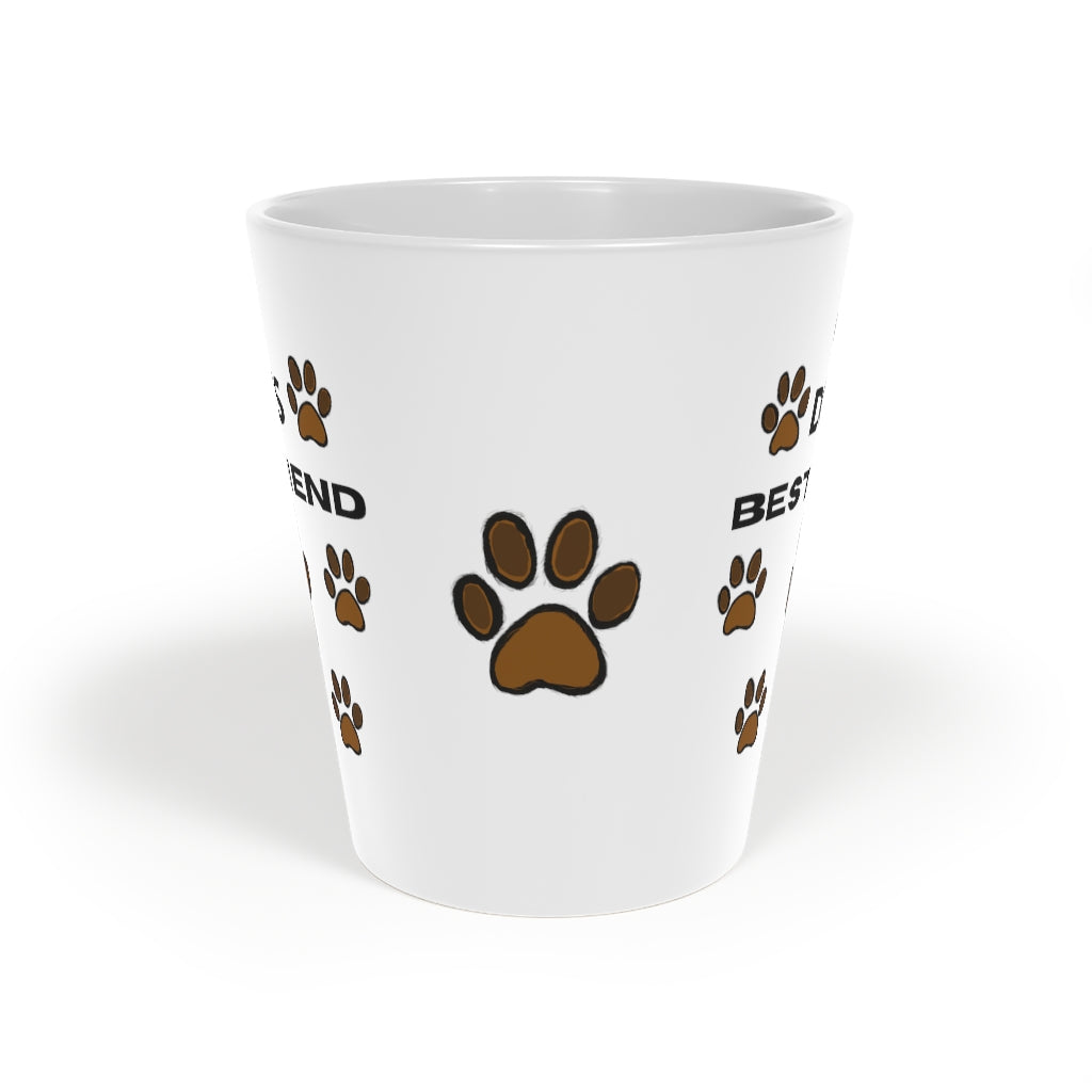 Dog's Best Friend Latte Mug