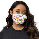 Valentine's Sweet Tart Hearts Premium face mask-1