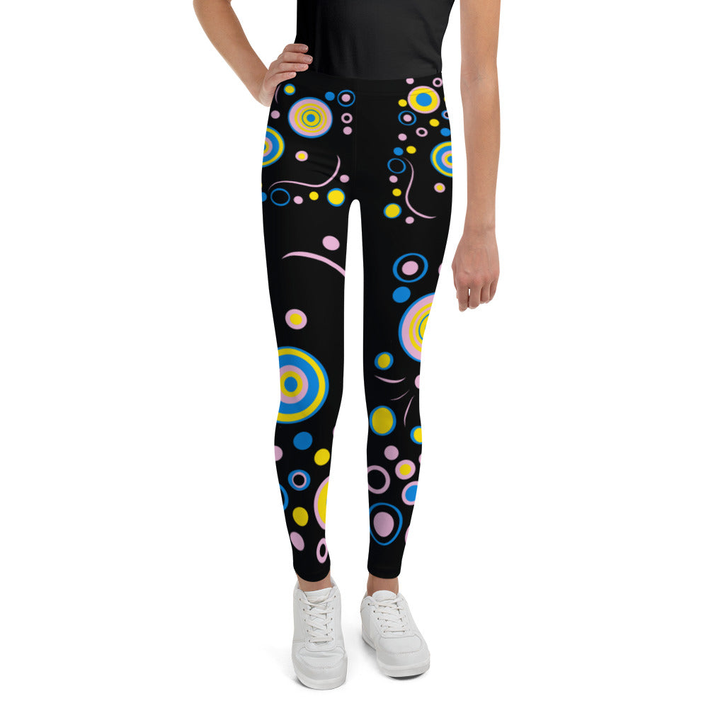 Cutey Pastel Black Girls  Leggings