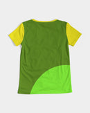 Lemon Lime Ladies V-Neck Tee-8
