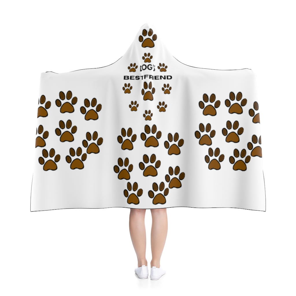 Dog's Best Friend Hooded Blanket