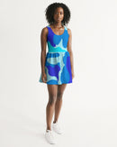 Ocean's Best Ladies Scoop Neck Skater Dress-3