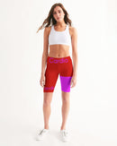 Cardio Hot Ladies Mid-Rise Bike Shorts-3