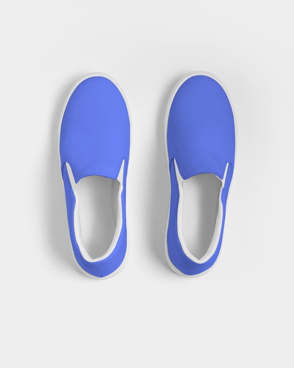 DISCIPLINE Ladies Blue Slip-On Shoe