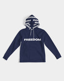 Unity and Freedom Men's Blue Hoodie-7