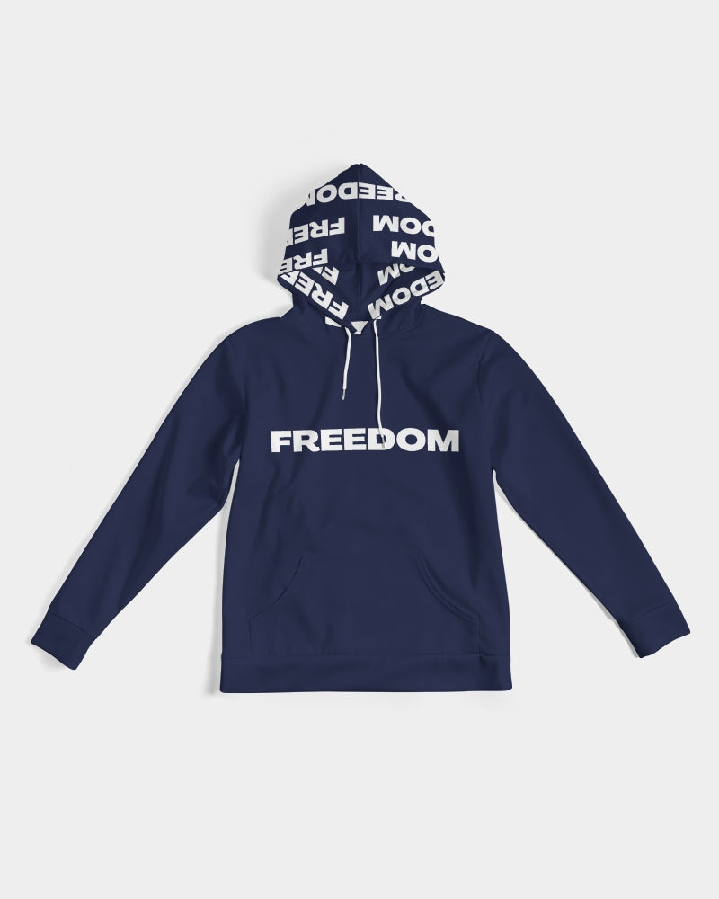 Unity and Freedom Men's Blue Hoodie