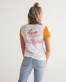 LOVE IS Ladies V-Neck Tee-3