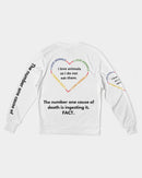 Vegan Heart Men's Pullover-3