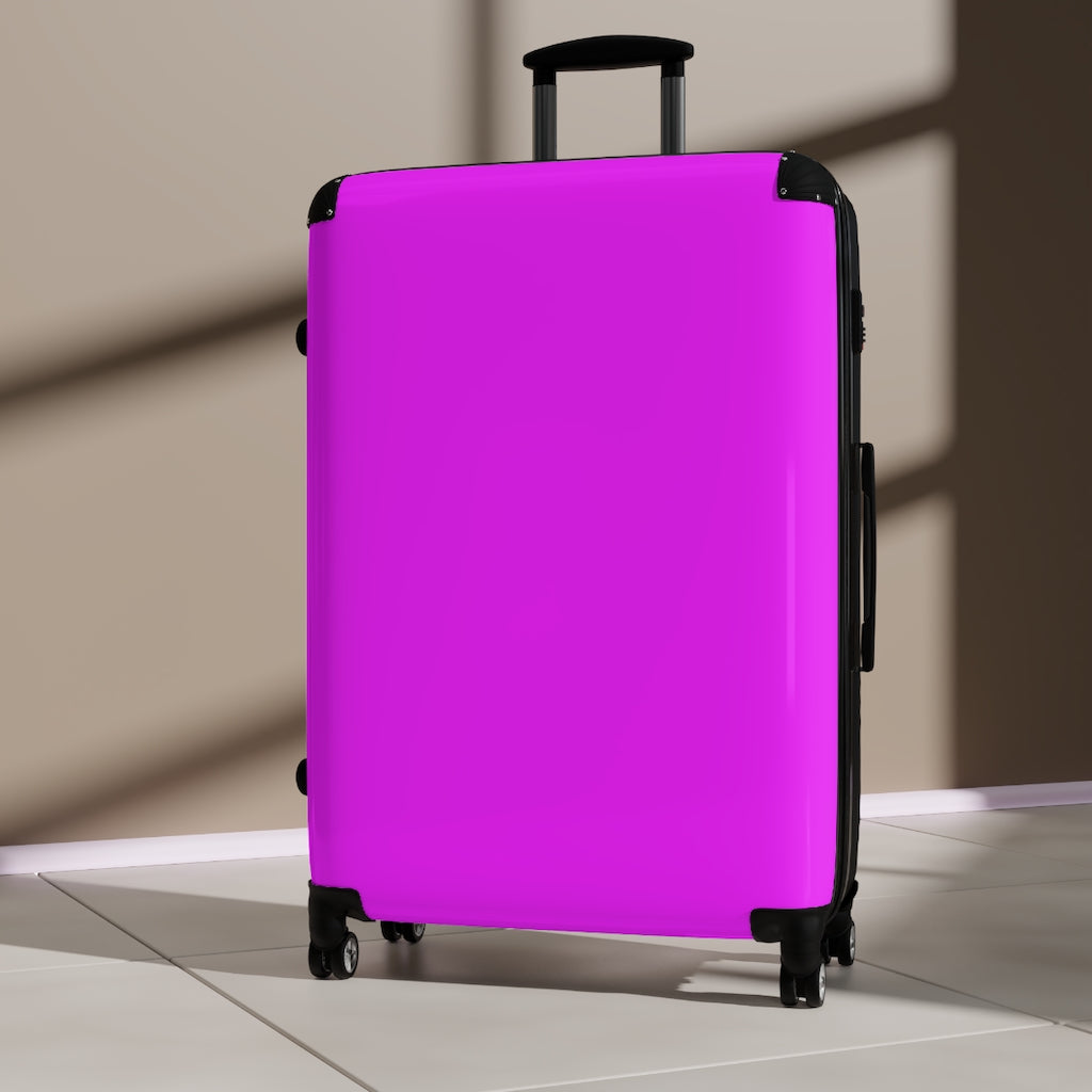 Hot Pink Suitcases