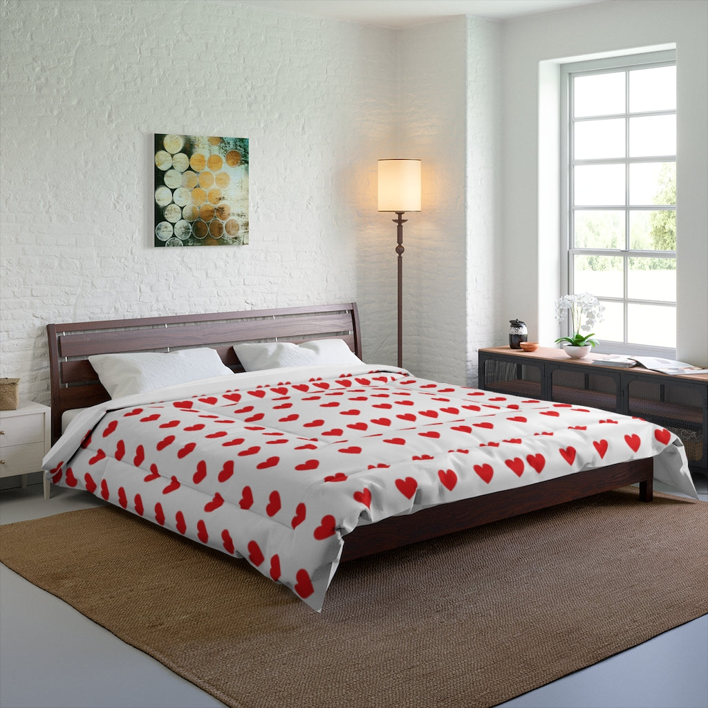 Red Heart Comforter