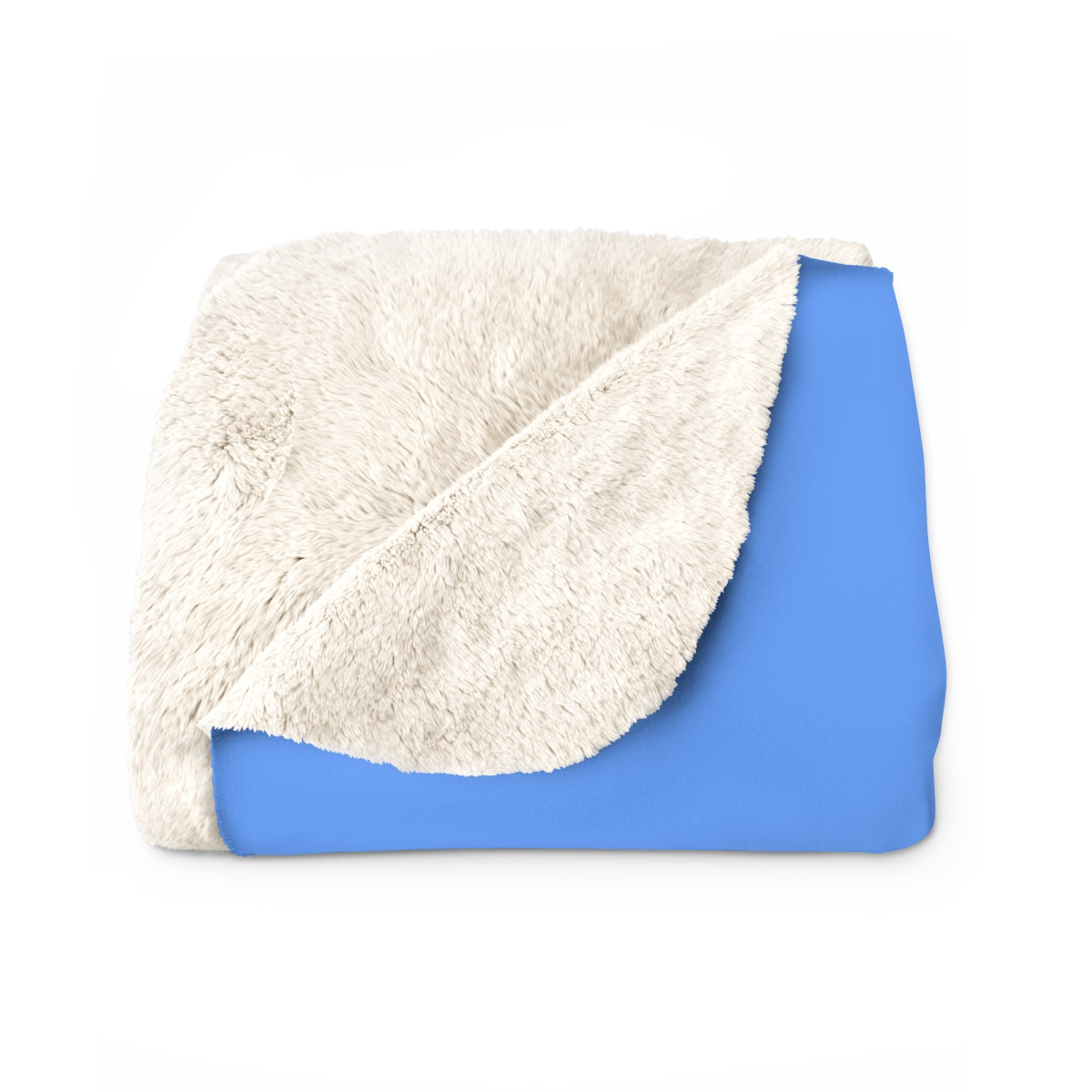 NC BLUE Sherpa Fleece Blanket