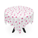 Pink Hearts Table Cloth-4