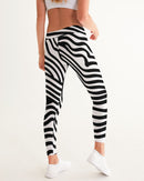 Zebra Print Ladies Yoga Pants-2