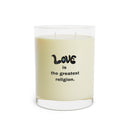Love Is The Greatest Religion Scented Candle, 11oz-7