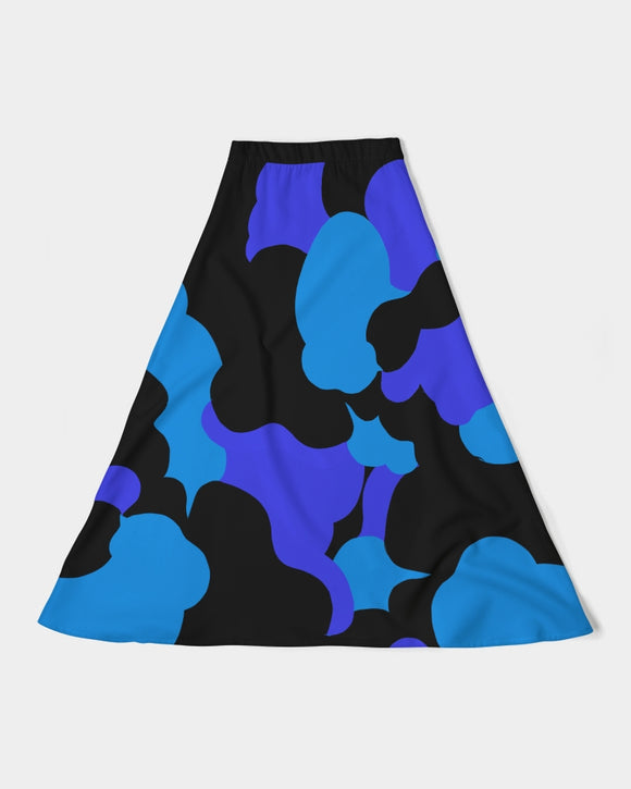 Deep Water Ladies A-Line Midi Skirt