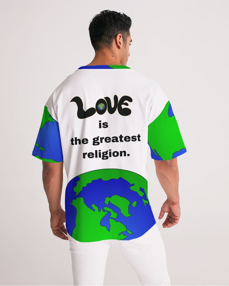 Love Is The Greatest Religion Men's Premium Heavyweight Tee