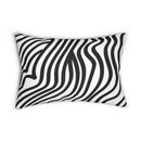 Zebra Print Spun Polyester Lumbar Pillow-2